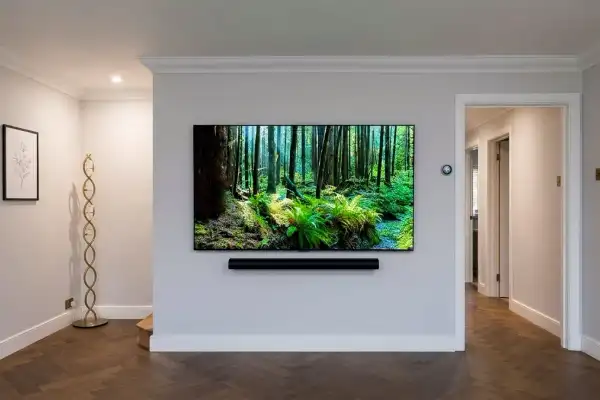 Remedial & Mount — 77" Plasterboard Repair — Chelmsford, Essex in Chelmsford, Essex