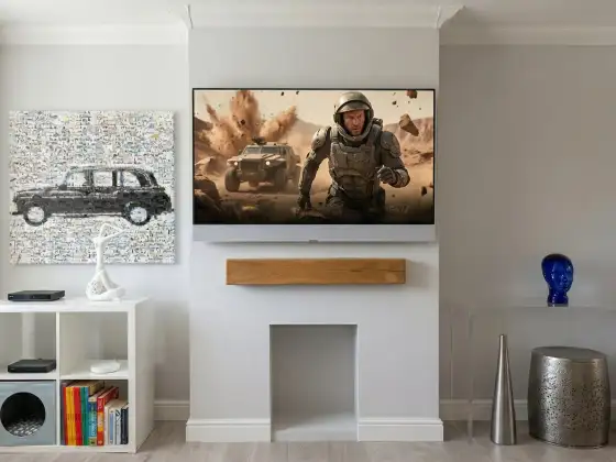 TV mounted on chimney breast in Clacton-on-Sea, Essex