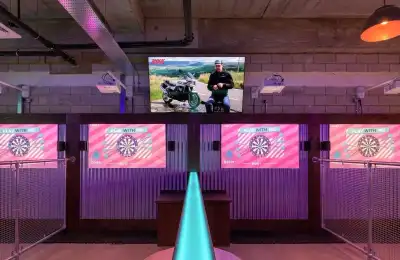 Boom Battle Bar TV Install — Ipswich