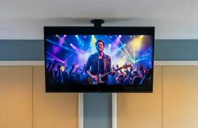 Motorised Ceiling TV Mount — Chelmsford