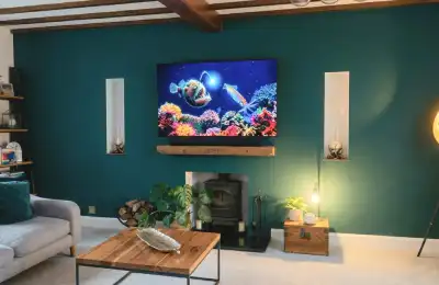 TV & Soundbar on Feature Wall — Braintree, Essex