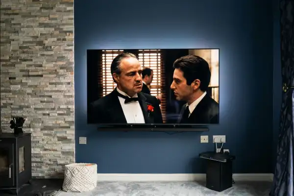 TV & Soundbar — TV on Feature Wall — Chelmsford, Essex in Chelmsford, Essex
