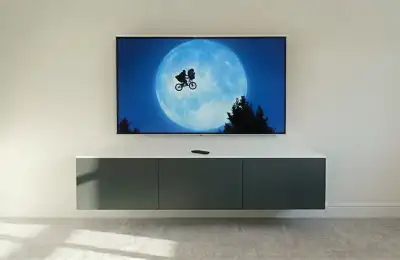 TV Above Floating Unit — Colchester