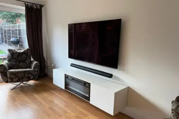 TV, Soundbar & Electric Fire — Colchester, Essex — image 2