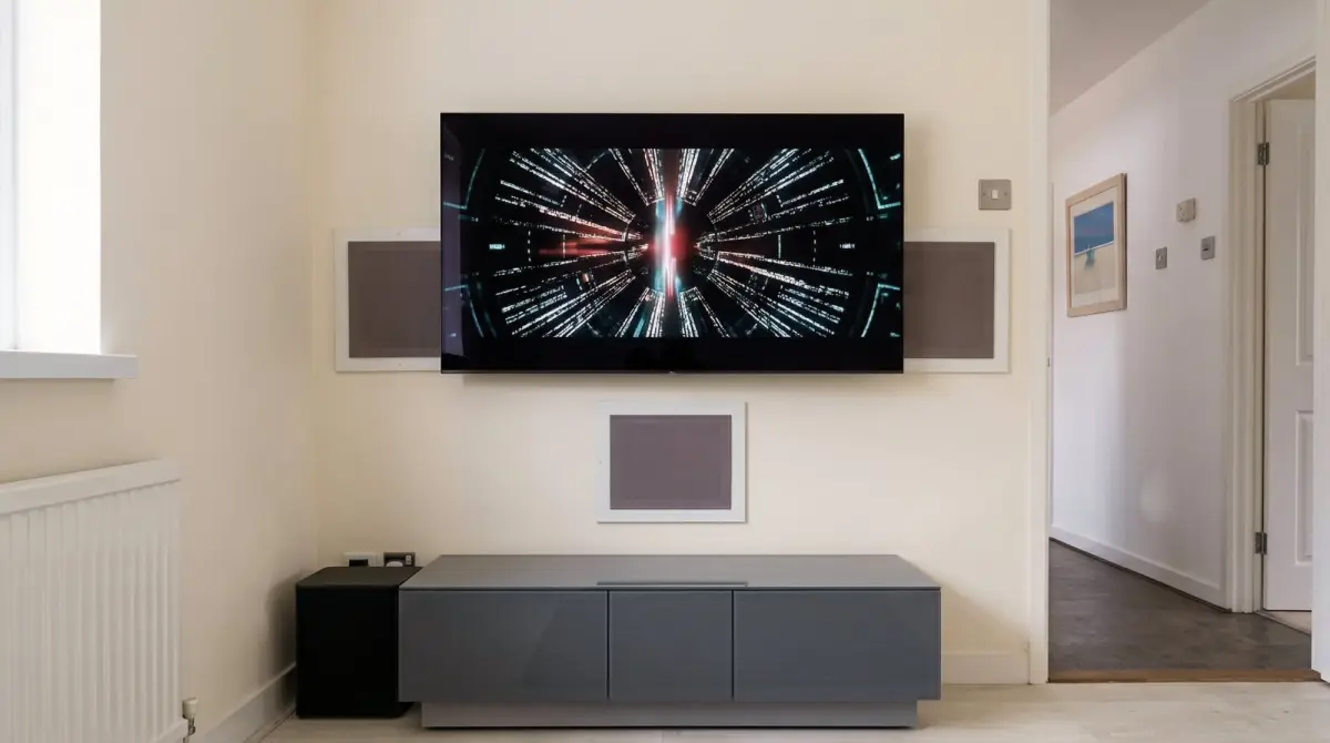 LG OLED TV Install in Dunmow, Essex