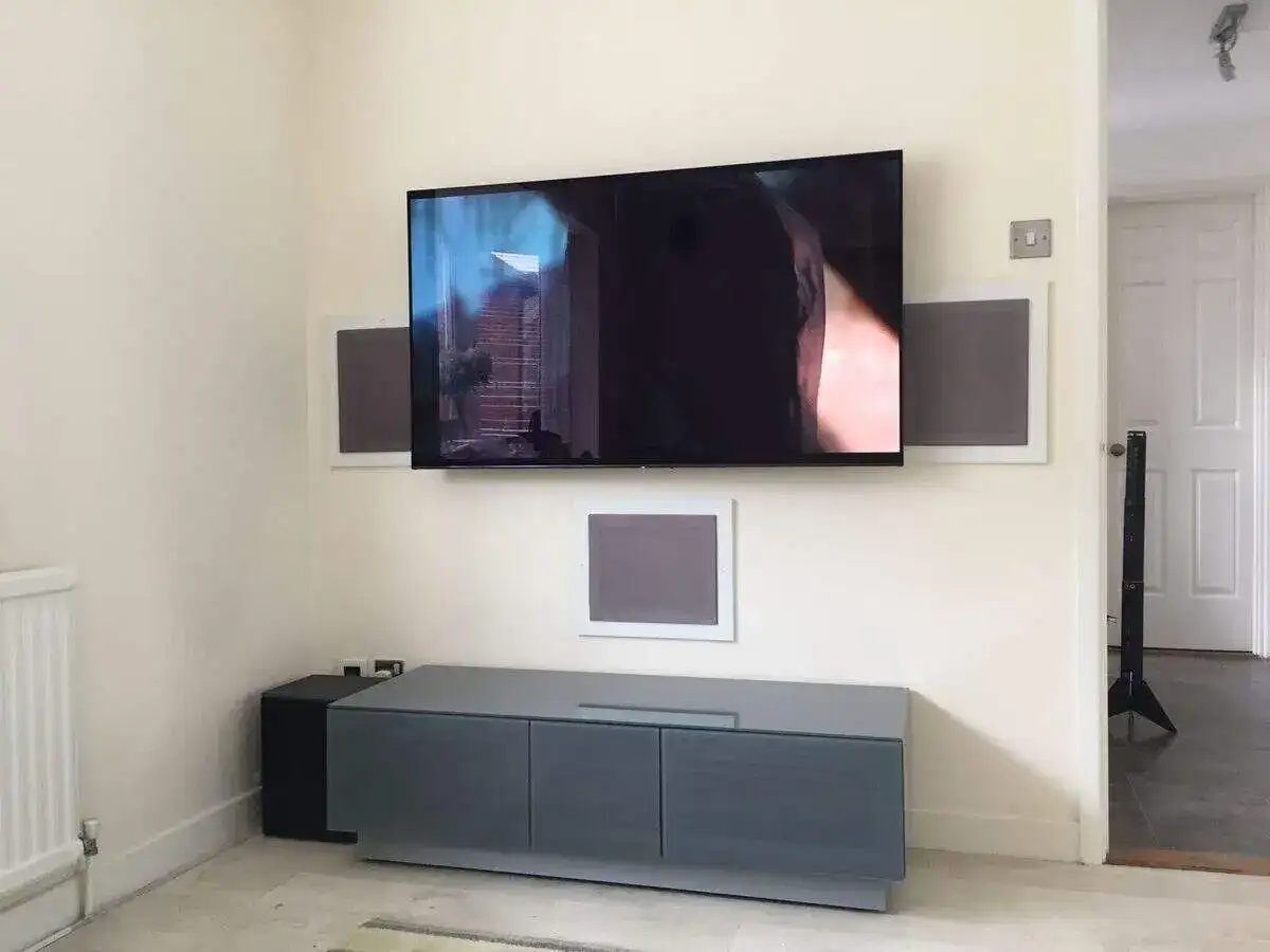 LG OLED TV installation in Dunmow, Essex