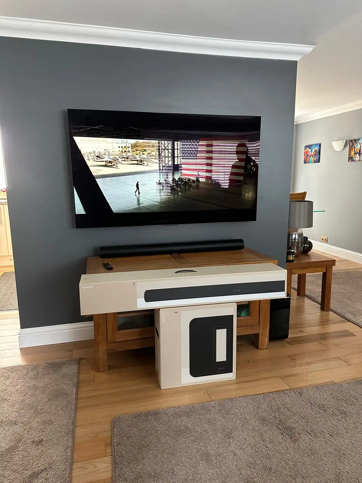 65" LG OLED with Sonos Arc