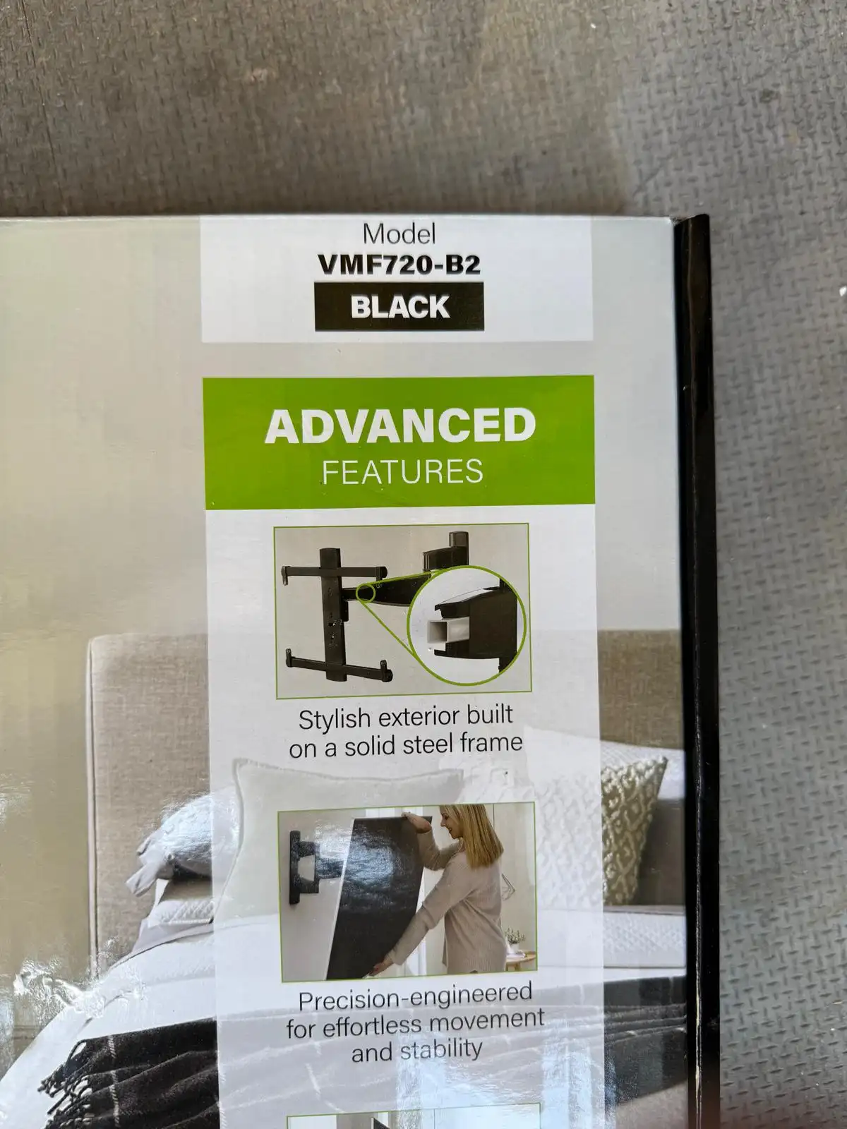 Samsung TV on Sanus Bracket — Maldon