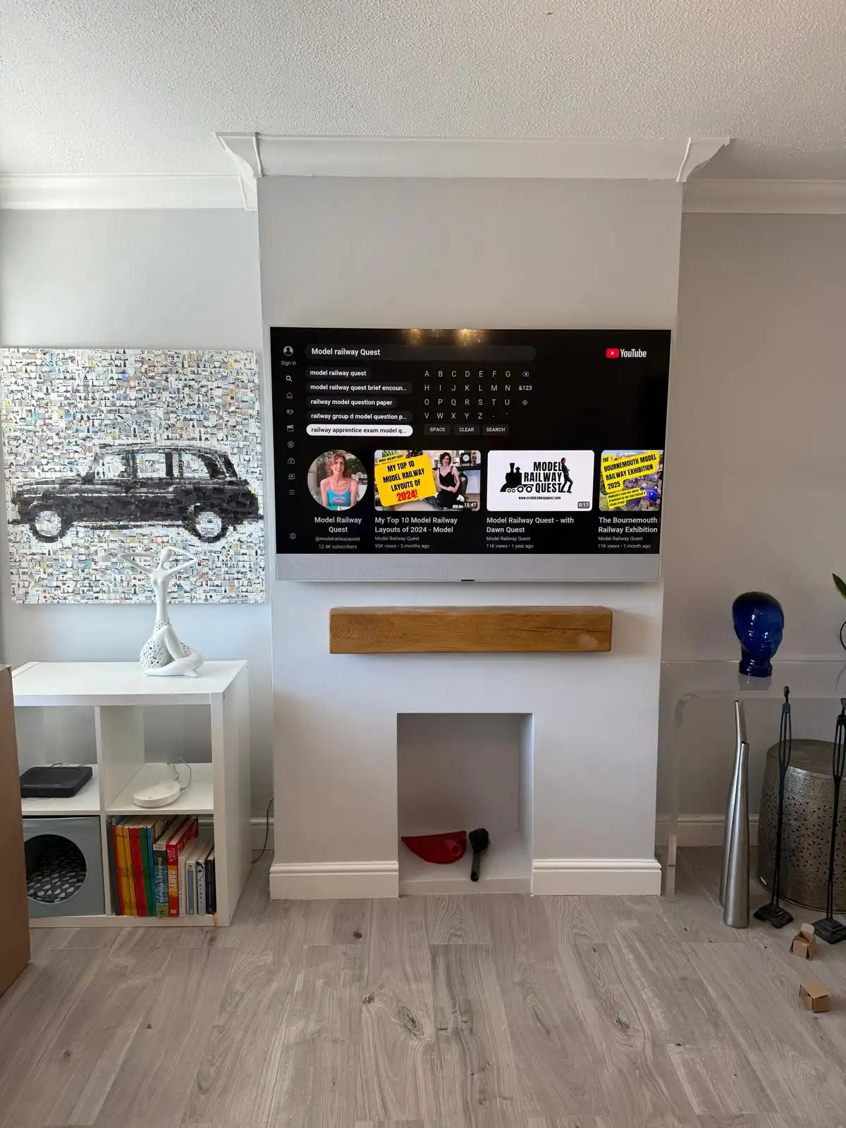 TV Mount on Chimney Breast — Clacton