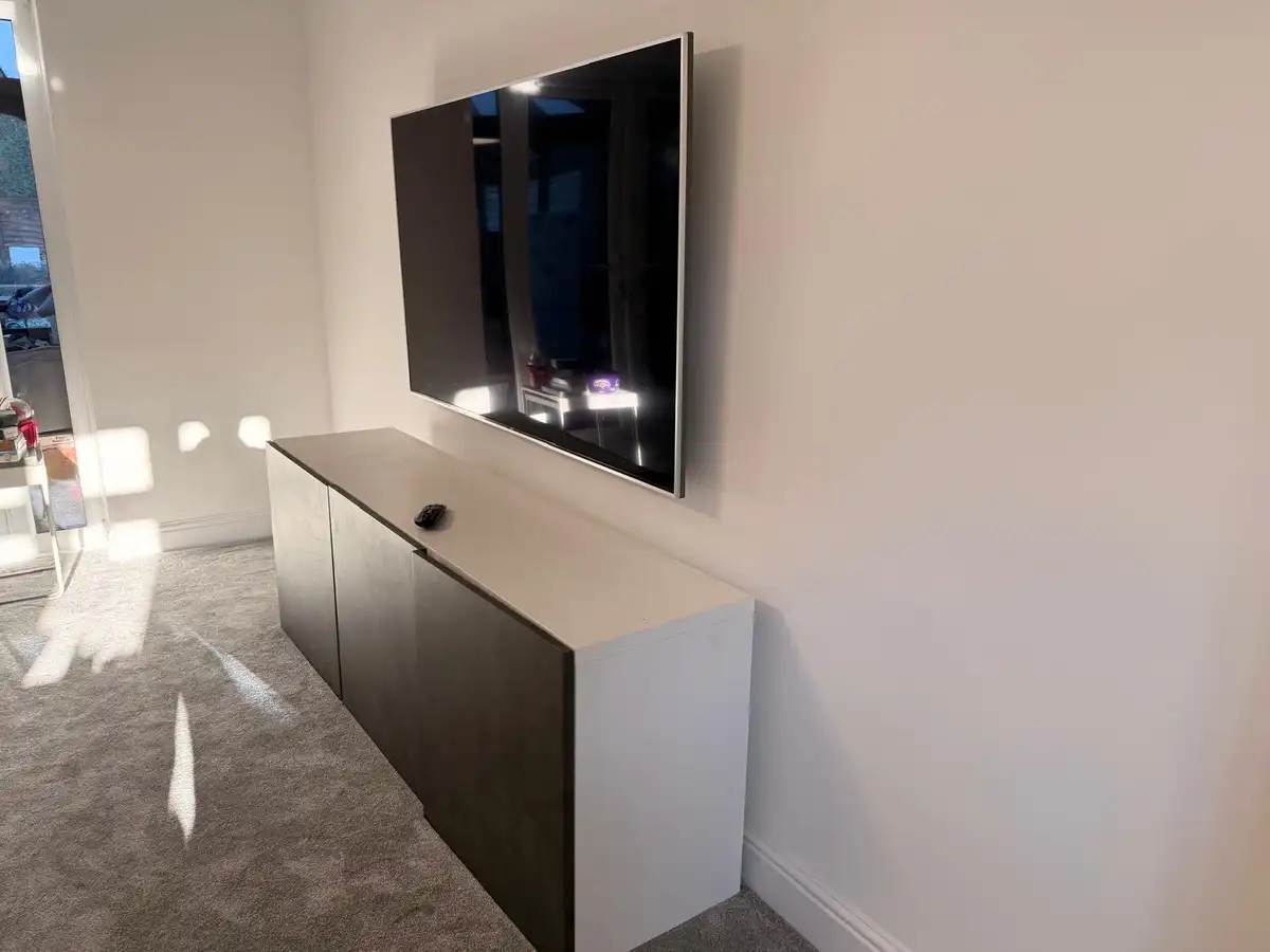 TV Above Floating Unit — Colchester — image 2
