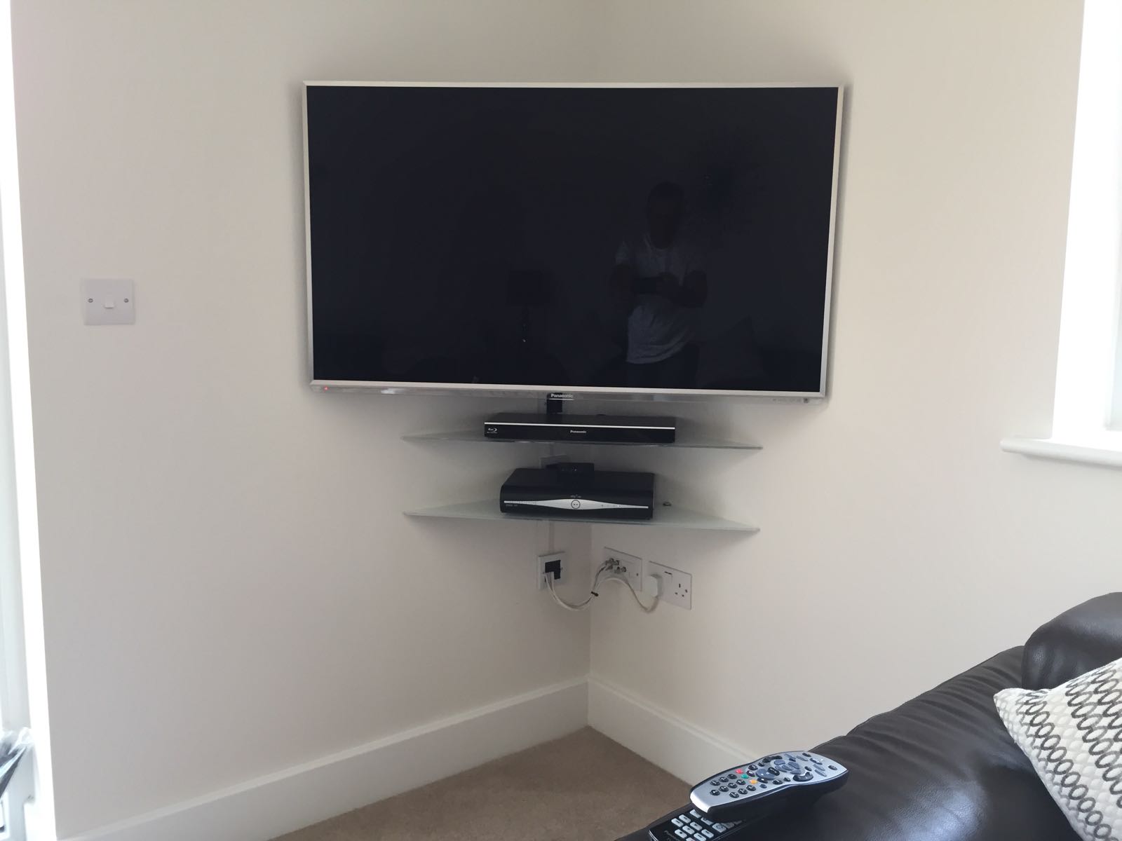 Panasonic TV and SKY Satellite Install in Brightlingsea Essex