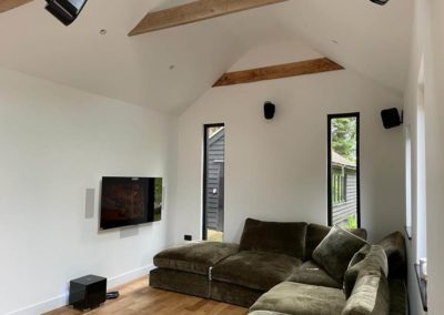 TV Installation in Barn Conversion in Suffolk